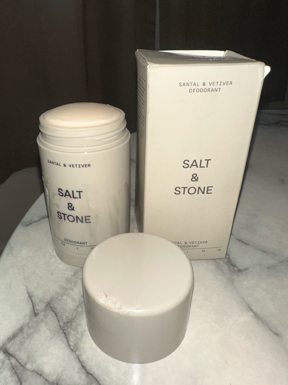 Salt & Stone Santal & Vetiver Deodorant - White